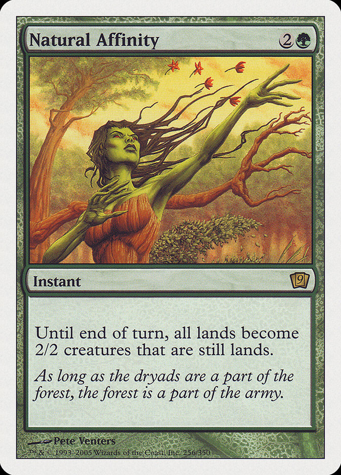 Natural Affinity (256) [9th Edition]