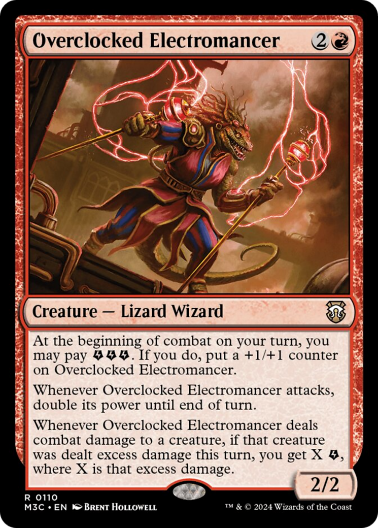 Overclocked Electromancer (110) [Commander: Modern Horizons 3]
