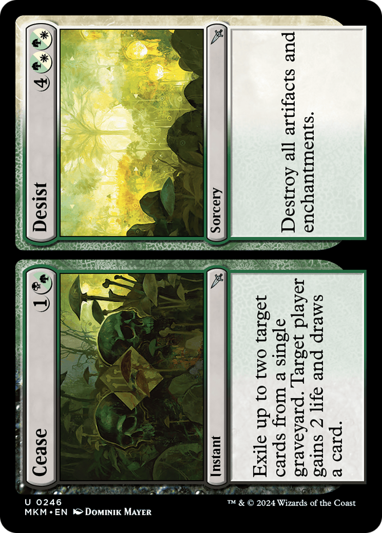 Cease // Desist (246) [Murders at Karlov Manor]