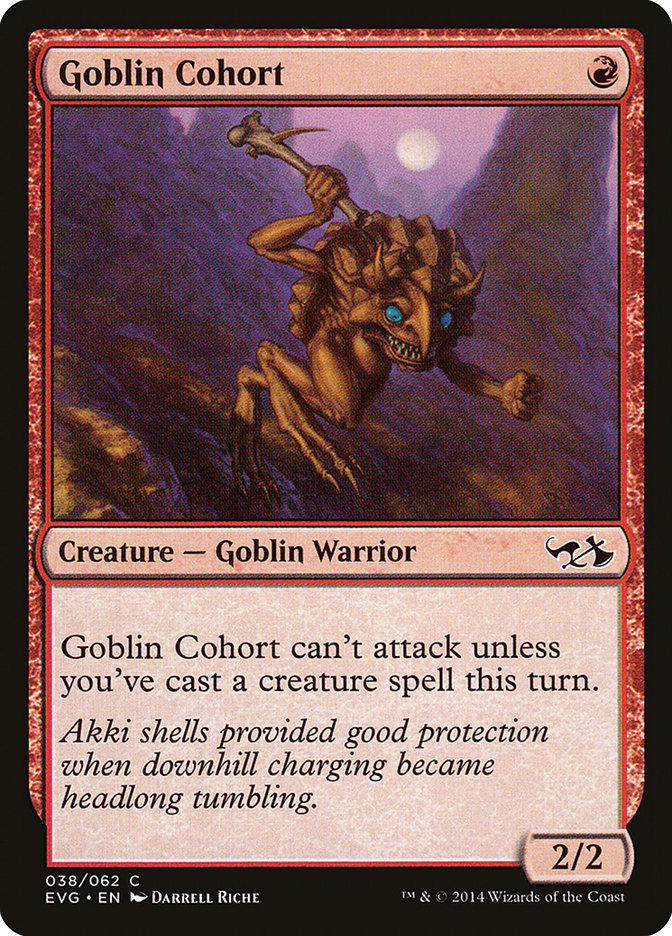 Goblin Cohort (38) [Duel Decks: Anthology]