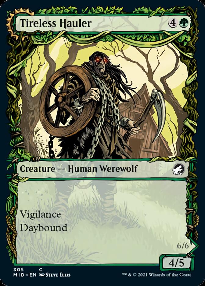 Tireless Hauler (Showcase) (305) [Innistrad: Midnight Hunt]