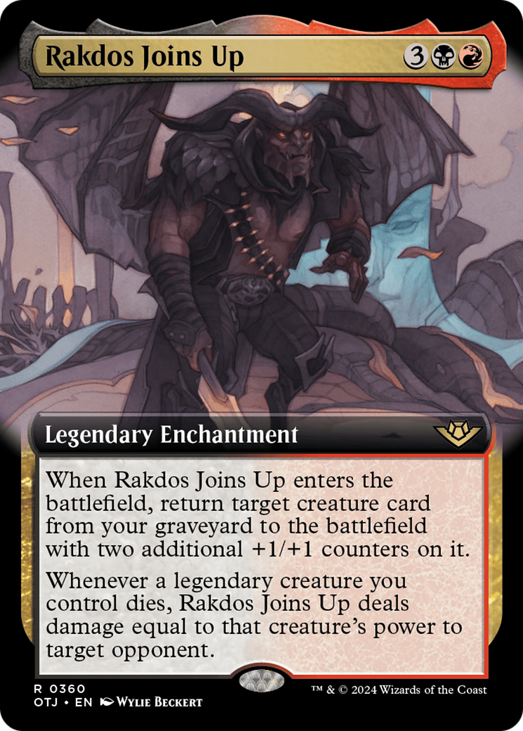 Rakdos Joins Up (Extended Art) (360) [Outlaws of Thunder Junction]