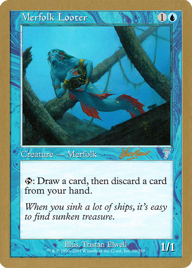 Merfolk Looter - 2002 Sim Han How (7ED) [World Championship Decks]