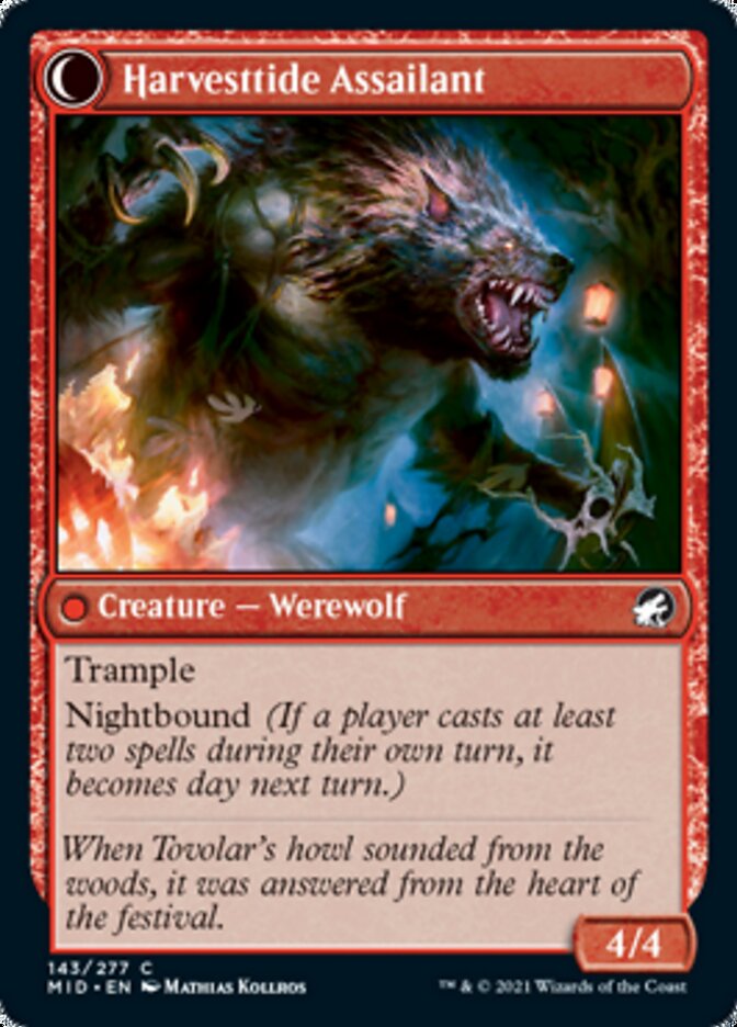 Harvesttide Infiltrator (143) [Innistrad: Midnight Hunt]
