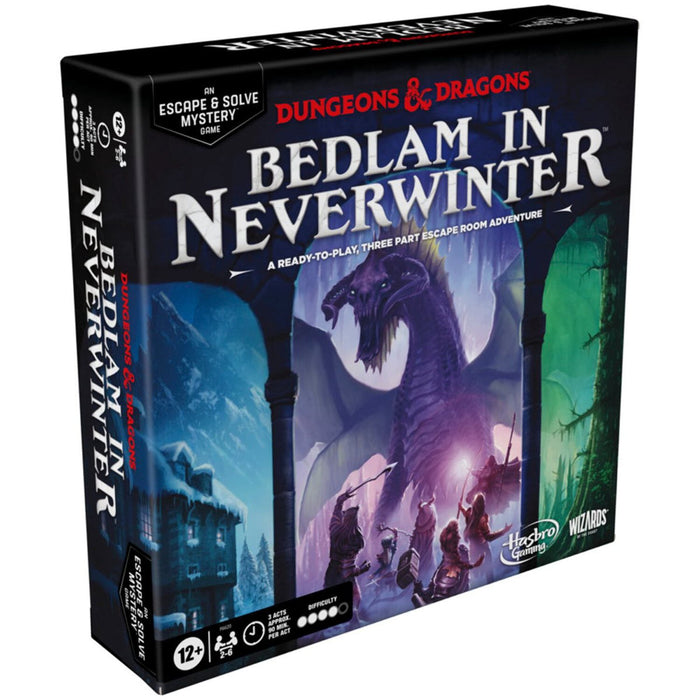 Dungeons & Dragons Escape Room Bedlam In Neverwinter Cooperative Board Game