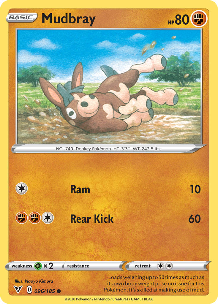 Mudbray (096/185) [SWSH04: Vivid Voltage]