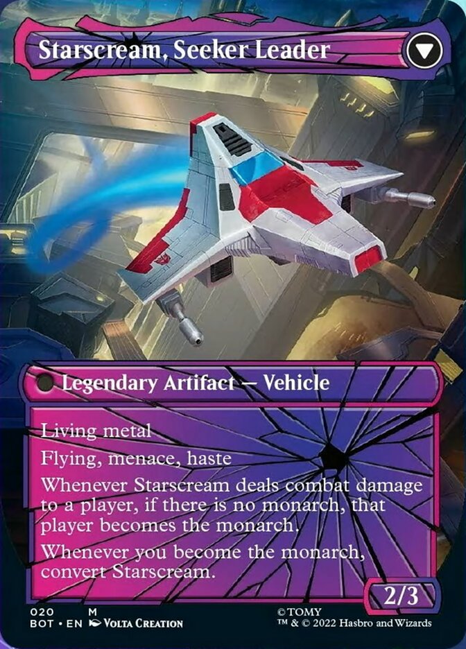 Starscream, Power Hungry (Shattered Glass) (20) [Universes Beyond: Transformers]