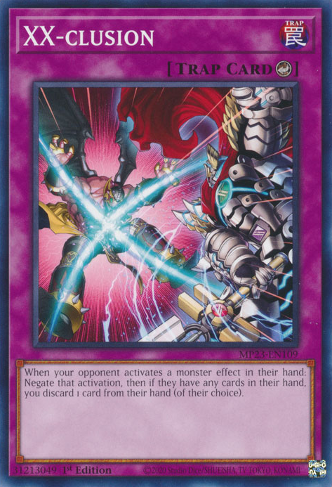 XX-clusion (MP23-EN109) [25th Anniversary Tin: Dueling Heroes Mega Pack]