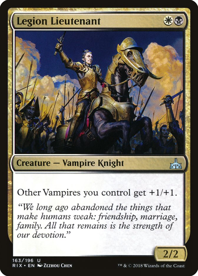 Legion Lieutenant (163) [Rivals of Ixalan]
