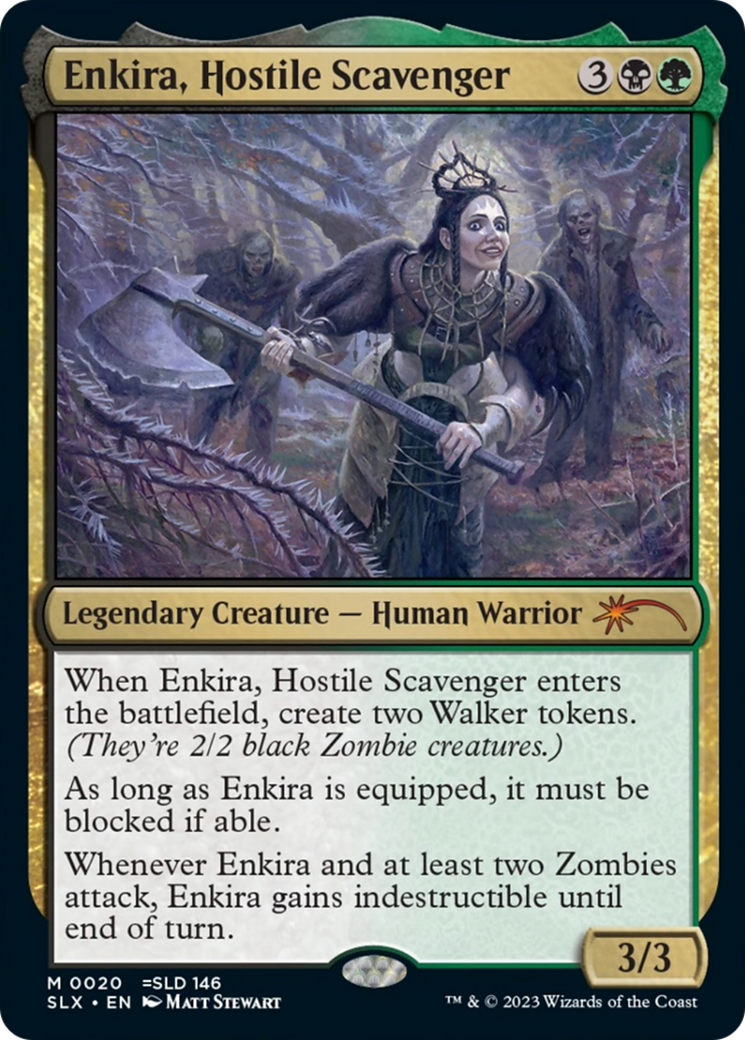 Enkira, Hostile Scavenger (20) [SLX Cards]