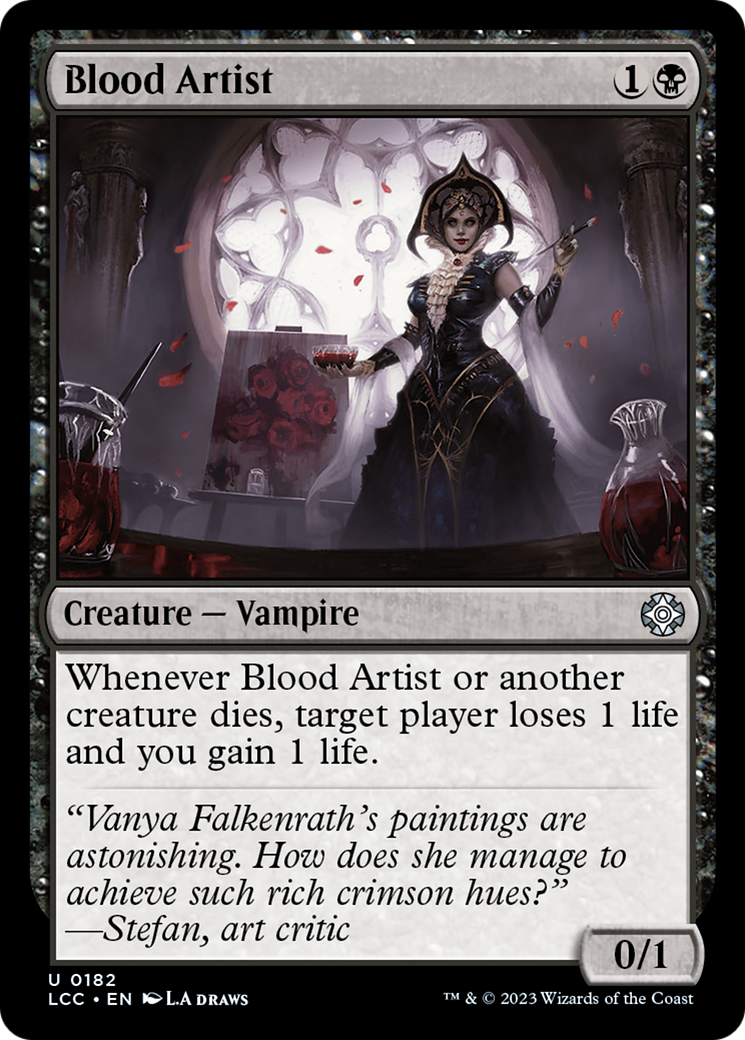 Blood Artist (182) [Commander: The Lost Caverns of Ixalan]