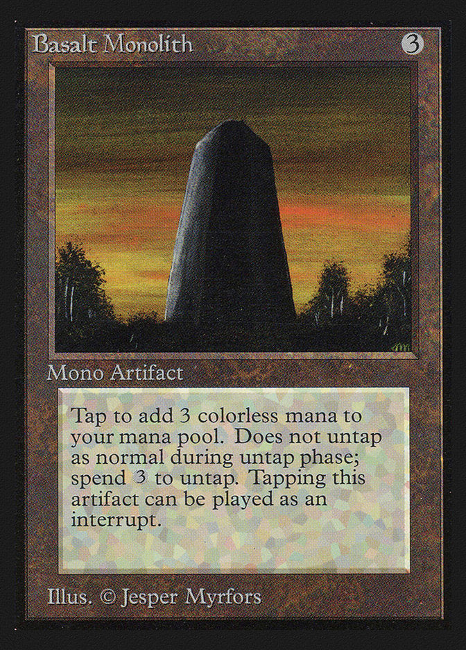 Basalt Monolith (CE) [Collector's Edition]