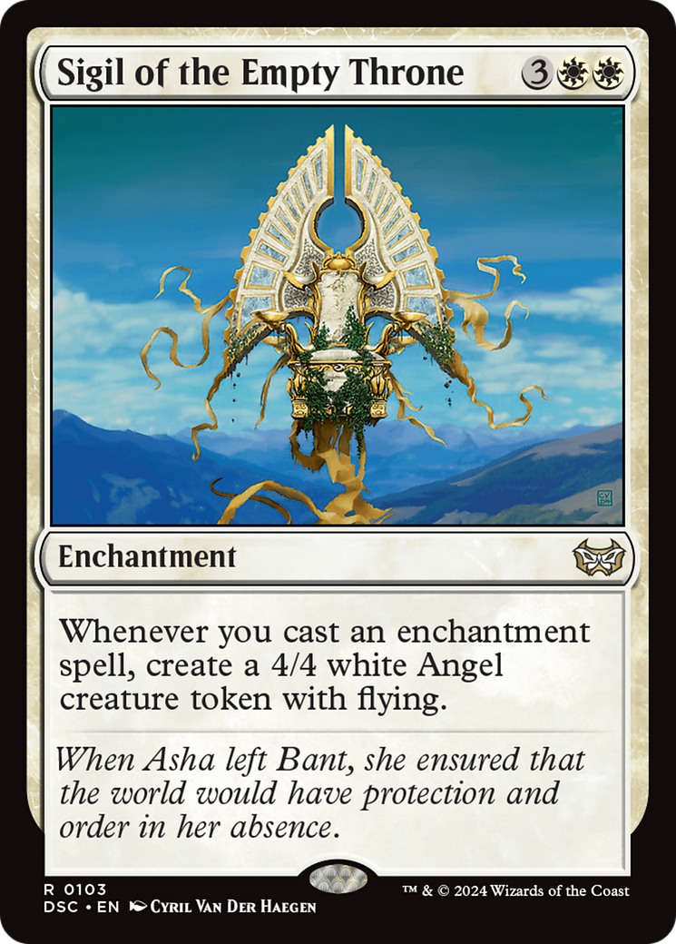 Sigil of the Empty Throne (103) [Commander: Duskmourn: House of Horror]