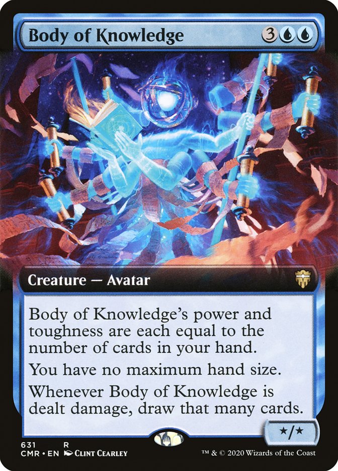 Body of Knowledge (Extended Art) (631) [Commander Legends]