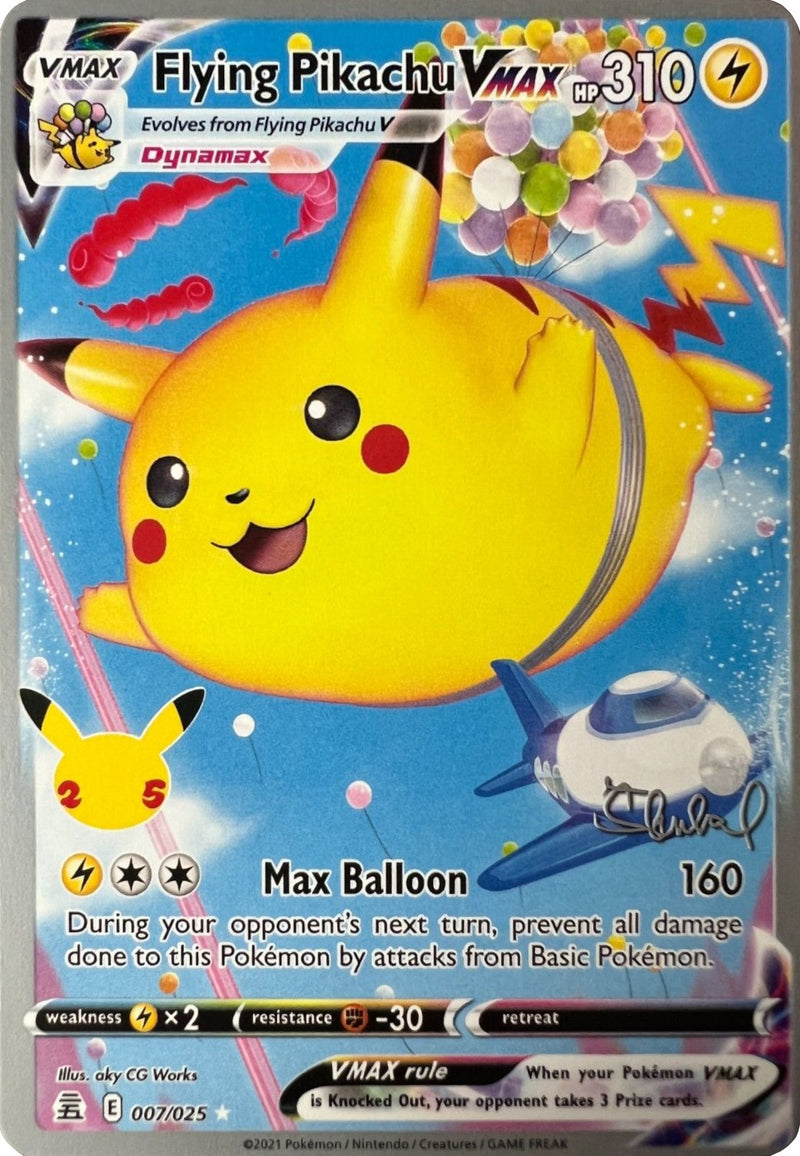 Flying Pikachu VMAX - 2022 (Ondrej Skubal) (007/025) [World Championship Decks]