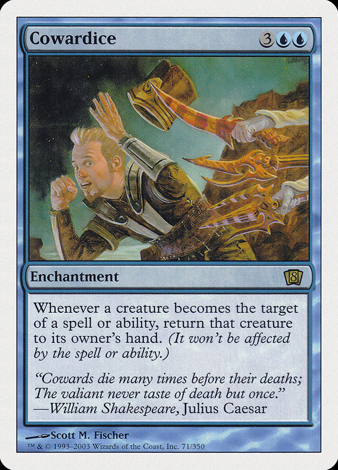Cowardice (71) [8th Edition]