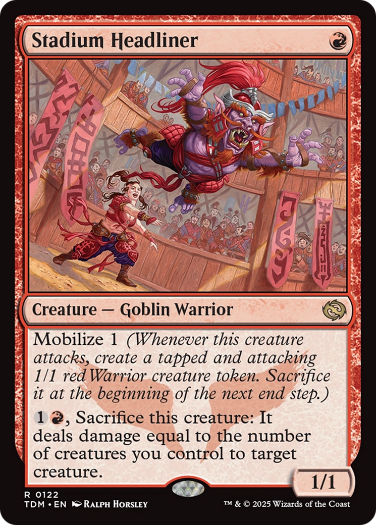 Stadium Headliner (122) [Tarkir: Dragonstorm]