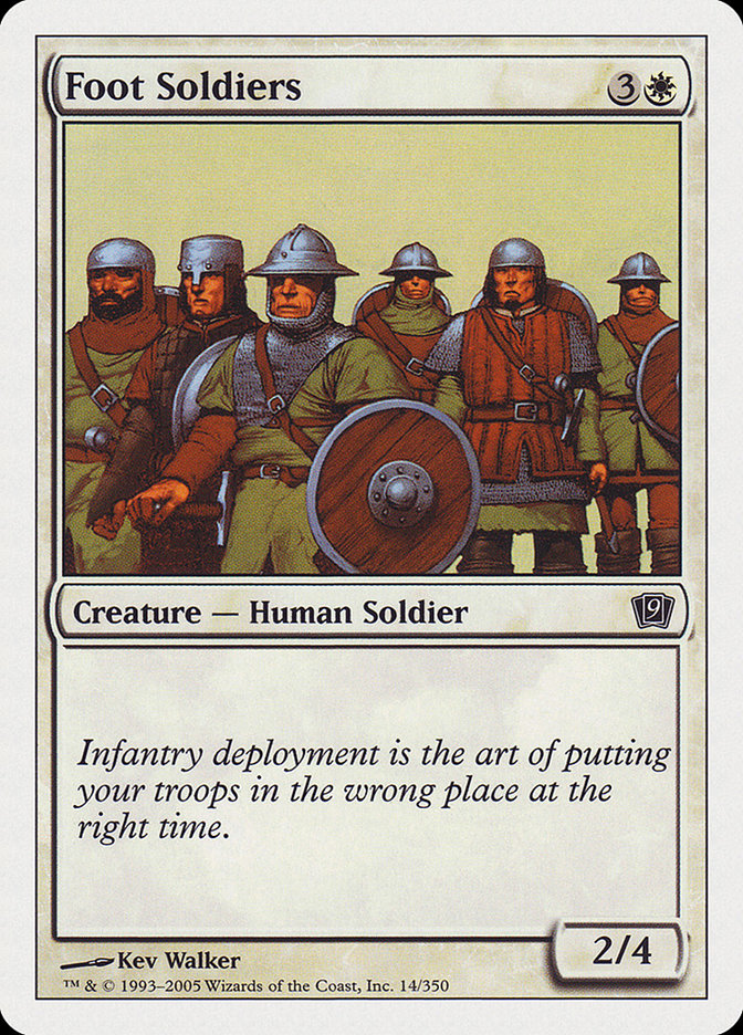 Foot Soldiers (14) [9th Edition]