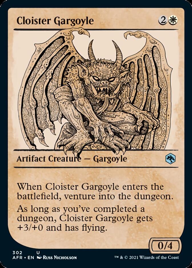 Cloister Gargoyle (Showcase) (302) [Adventures in the Forgotten Realms]
