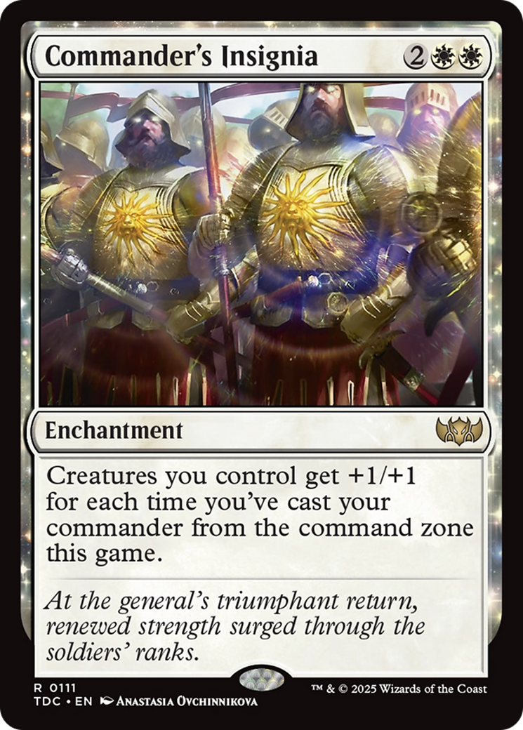 Commander's Insignia (111) [Commander: Tarkir: Dragonstorm]