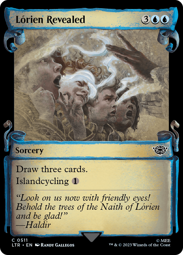 Lorien Revealed (Showcase Scrolls) (511) [Universes Beyond: The Lord of the Rings: Tales of Middle-earth]