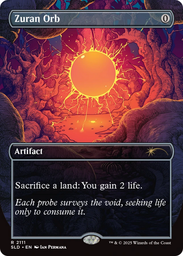 Zuran Orb (Galaxy Foil) (2111) [Secret Lair Drop Series]