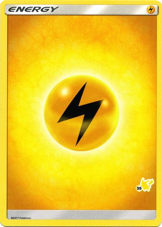 Lightning Energy (#39 Pikachu Stamped) [Battle Academy]
