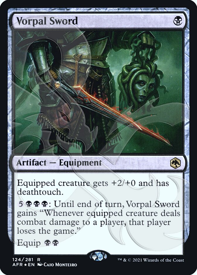 Vorpal Sword (124) [AFR Ampersand Promos]