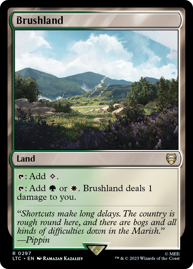 Brushland (297) [Commander: The Lord of the Rings: Tales of Middle-earth]