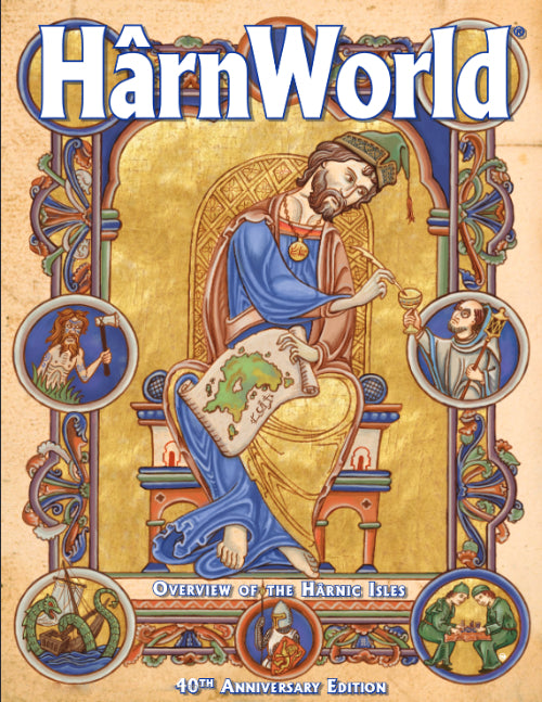 HarnWorld Hardcover with Harndex, Lythia, and Kethira