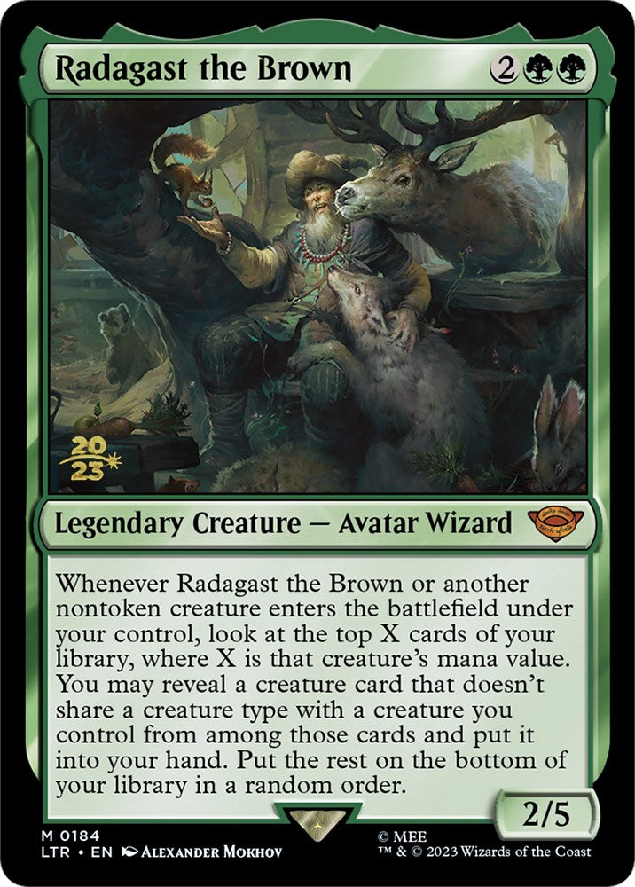 Radagast the Brown (184) [Prerelease Cards]