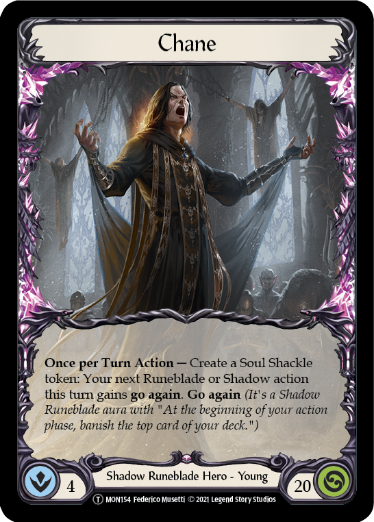 Chane // Chane, Bound by Shadow (MON154 // MON153) [Monarch]