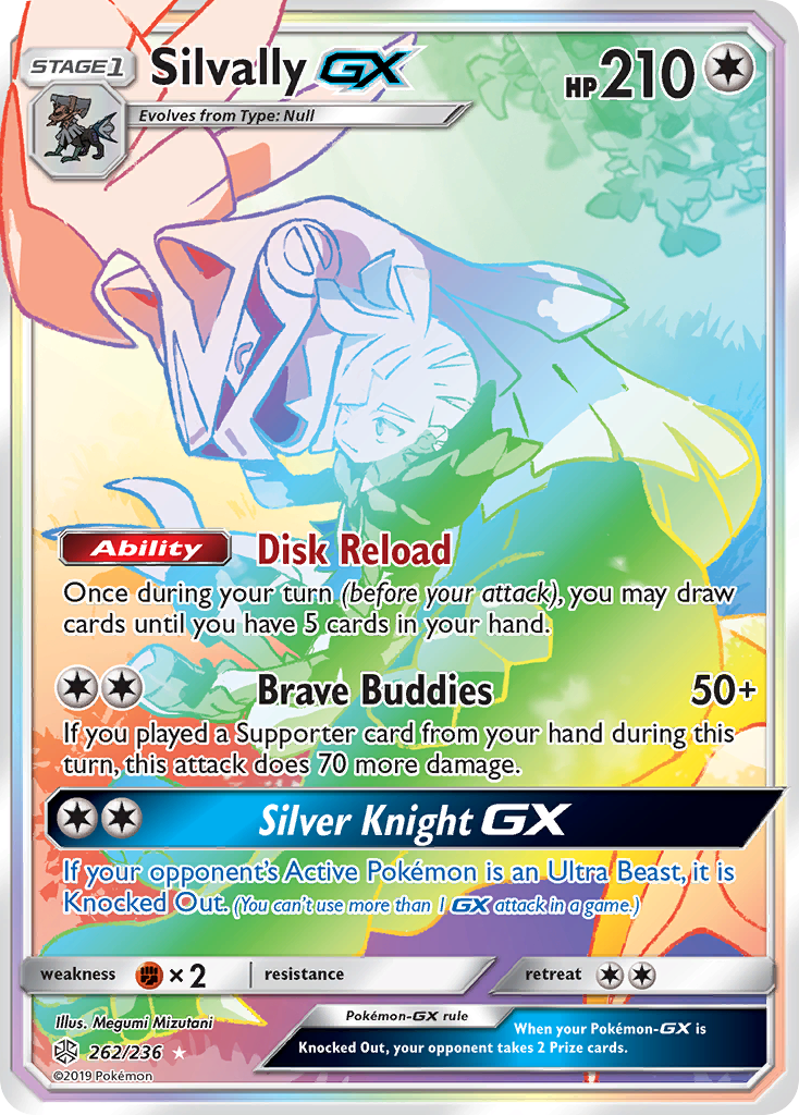 Silvally GX (Secret) (262/236) [SM - Cosmic Eclipse]