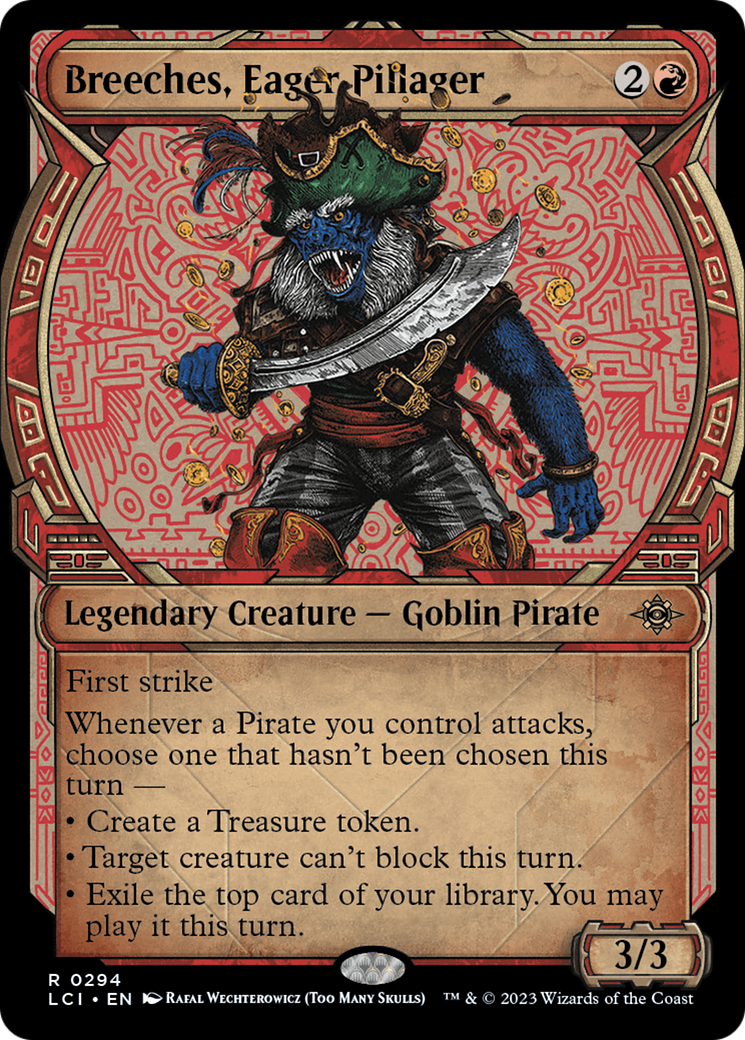 Breeches, Eager Pillager (Showcase) (294) [The Lost Caverns of Ixalan]