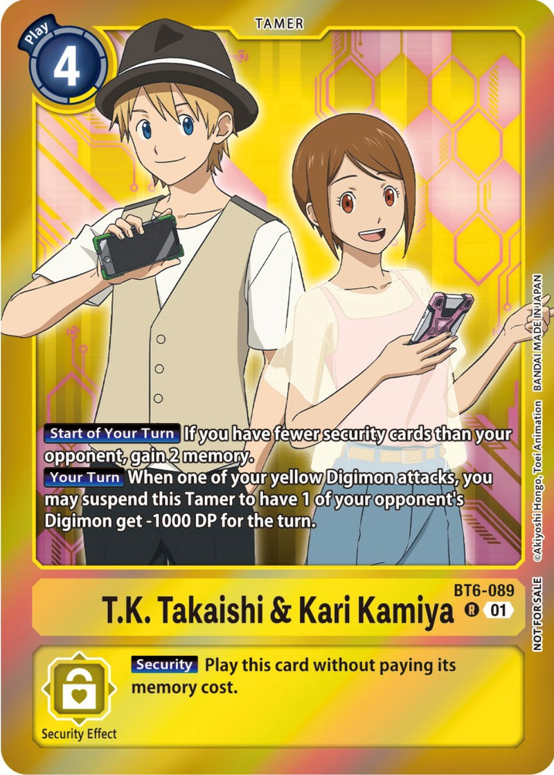 T.K. Takaishi & Kari Kamiya (Event Pack 5) (BT6-089 R) [Double Diamond]