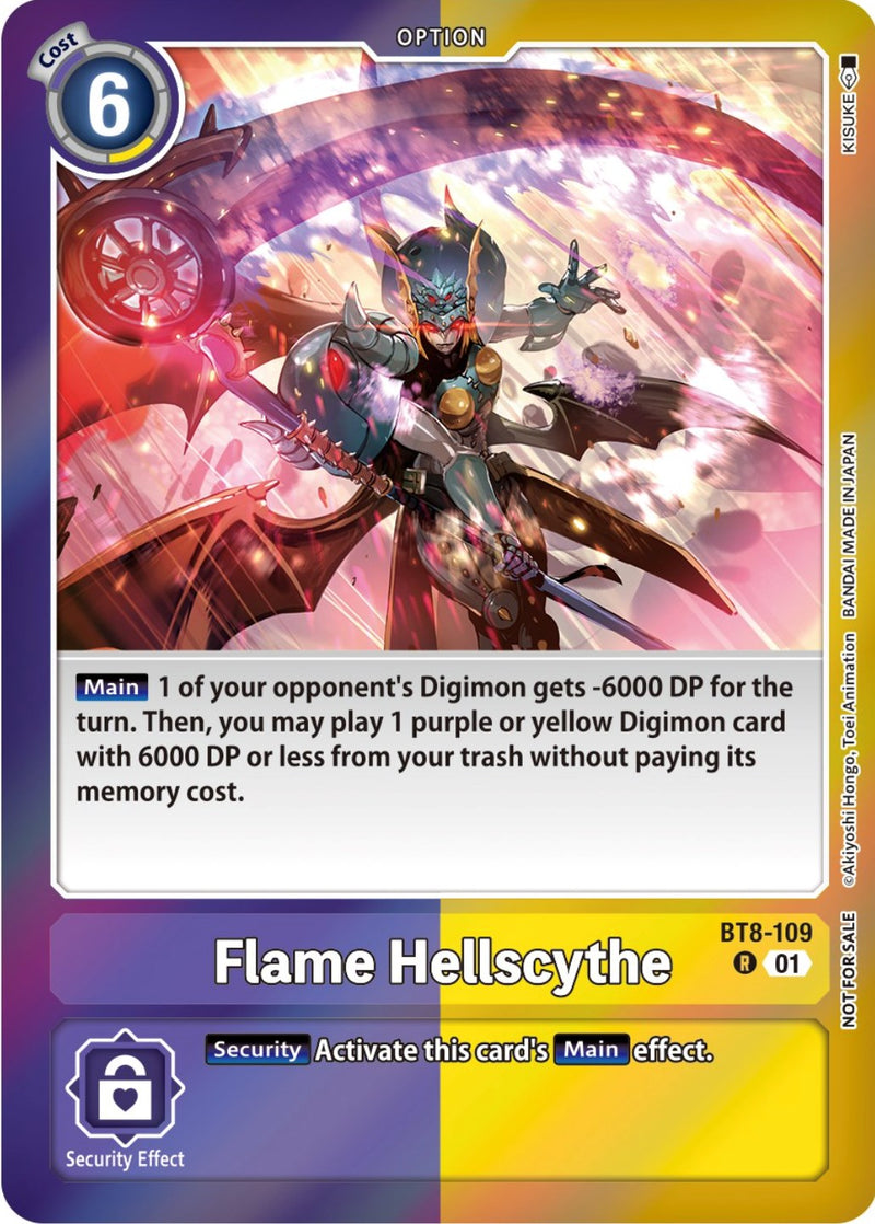 Flame Hellscythe (Event Pack 5) (BT8-109 R) [New Awakening]