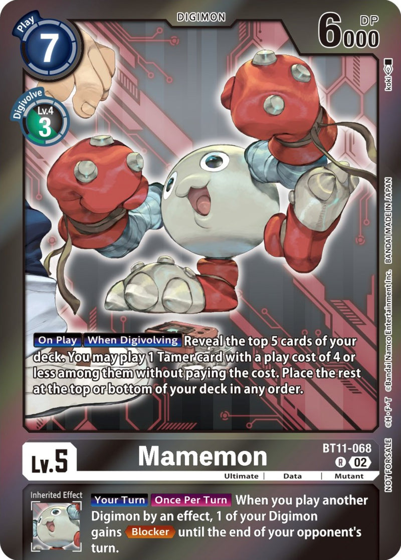 Mamemon (Event Pack 5) (BT11-068 R) [Dimensional Phase]