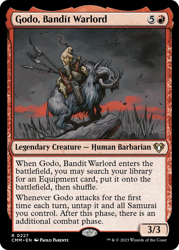 Godo, Bandit Warlord (227) [Commander Masters]