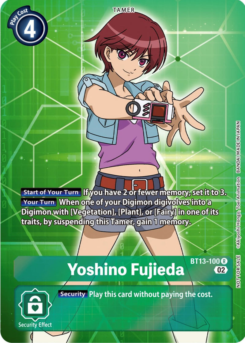 Yoshino Fujieda (Box Topper) (BT13-100 R) [Versus Royal Knights]