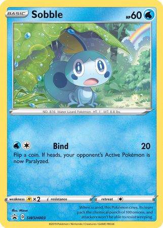 Sobble - SWSH003 (SWSH003) [SWSH: Sword & Shield Promo Cards]