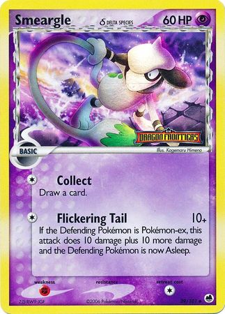 Smeargle (Delta Species) (39/101) [EX Dragon Frontiers]