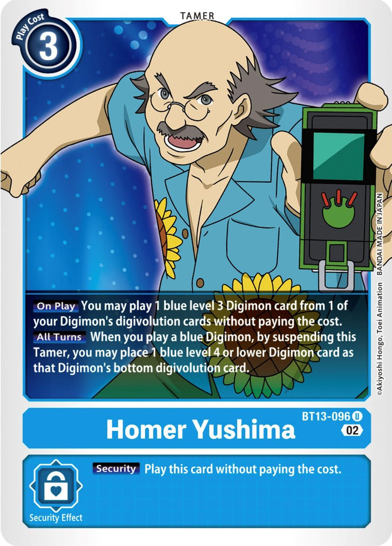 Homer Yushima (BT13-096 U) [Versus Royal Knights]