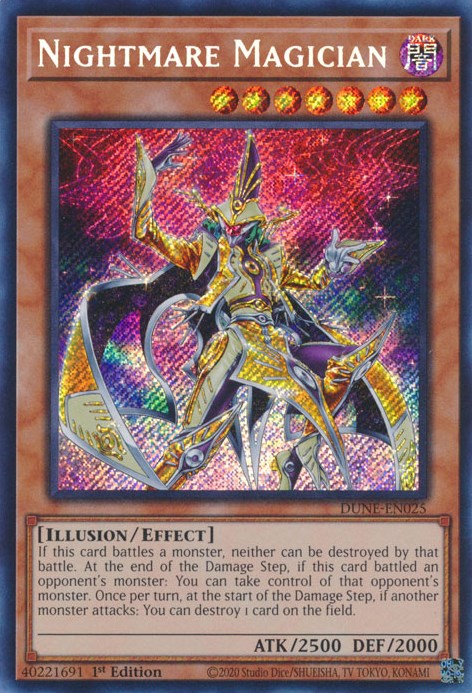 Nightmare Magician (DUNE-EN025) [Duelist Nexus]