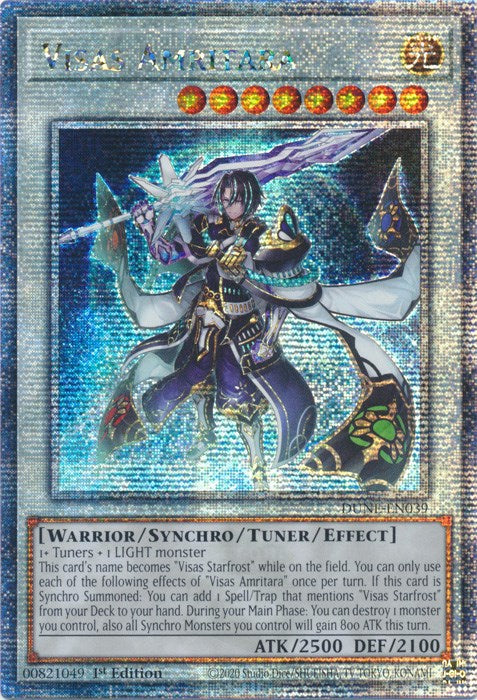 Visas Amritara (Quarter Century Secret Rare) (DUNE-EN039) [Duelist Nexus]