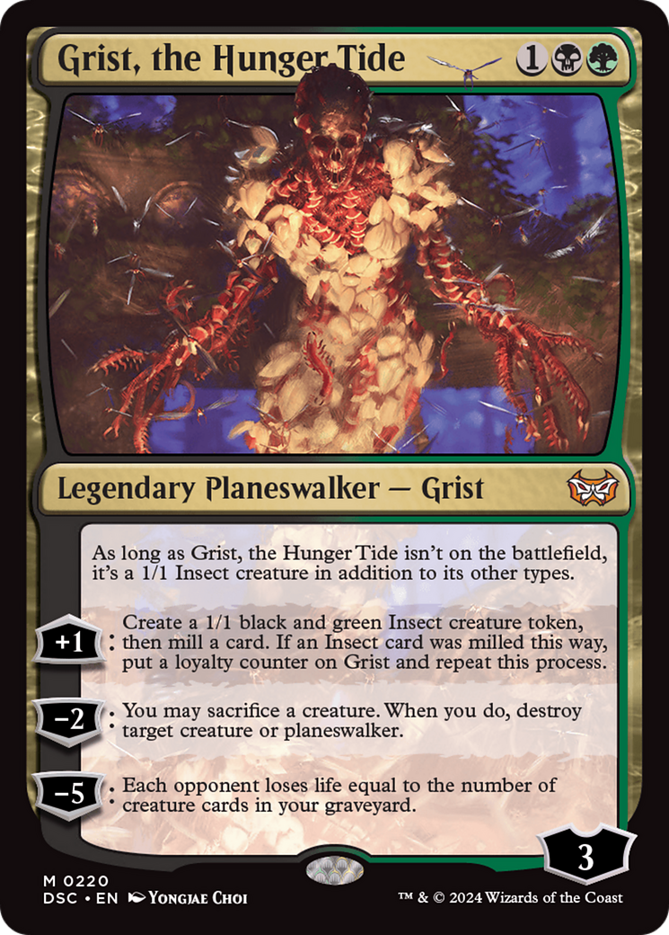Grist, the Hunger Tide (220) [Commander: Duskmourn: House of Horror]
