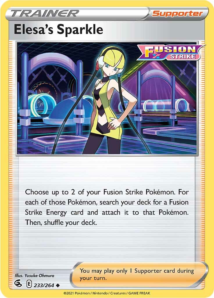Elesa's Sparkle (233/264) [SWSH08: Fusion Strike]