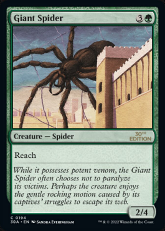 Giant Spider (194) [30th Anniversary Edition]