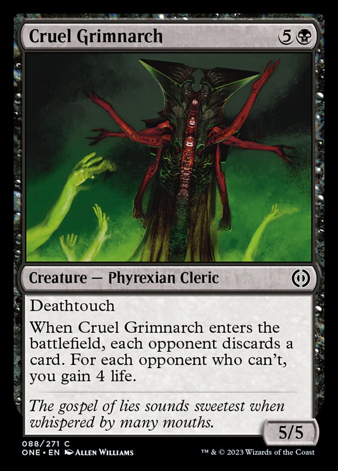 Cruel Grimnarch (88) [Phyrexia: All Will Be One]