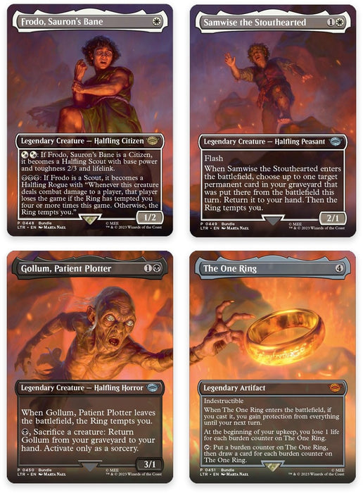 Image for Mount Doom Scene [Set of 4] (448-451) - Magic: The Gathering