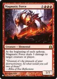 Magmatic Force [The List]